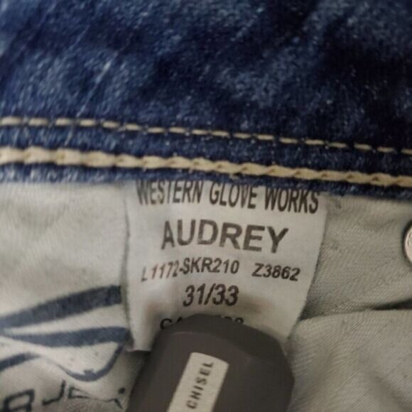 Silver Audrey Distressed Raw Hem Jeans 31 - Picture 14 of 15